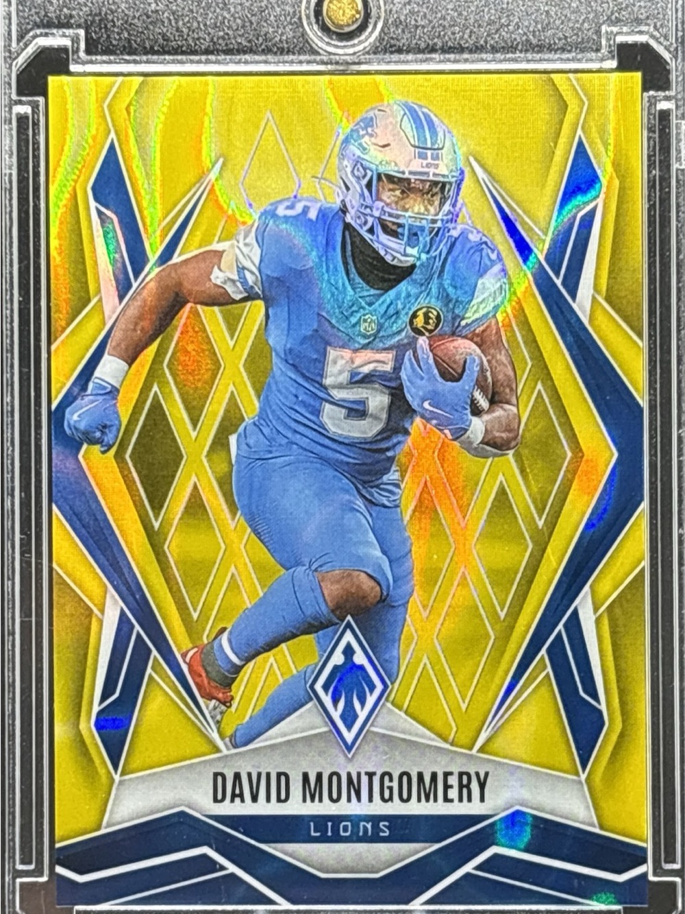 Panini David Montgomery Football Trading Card - LE 24/125